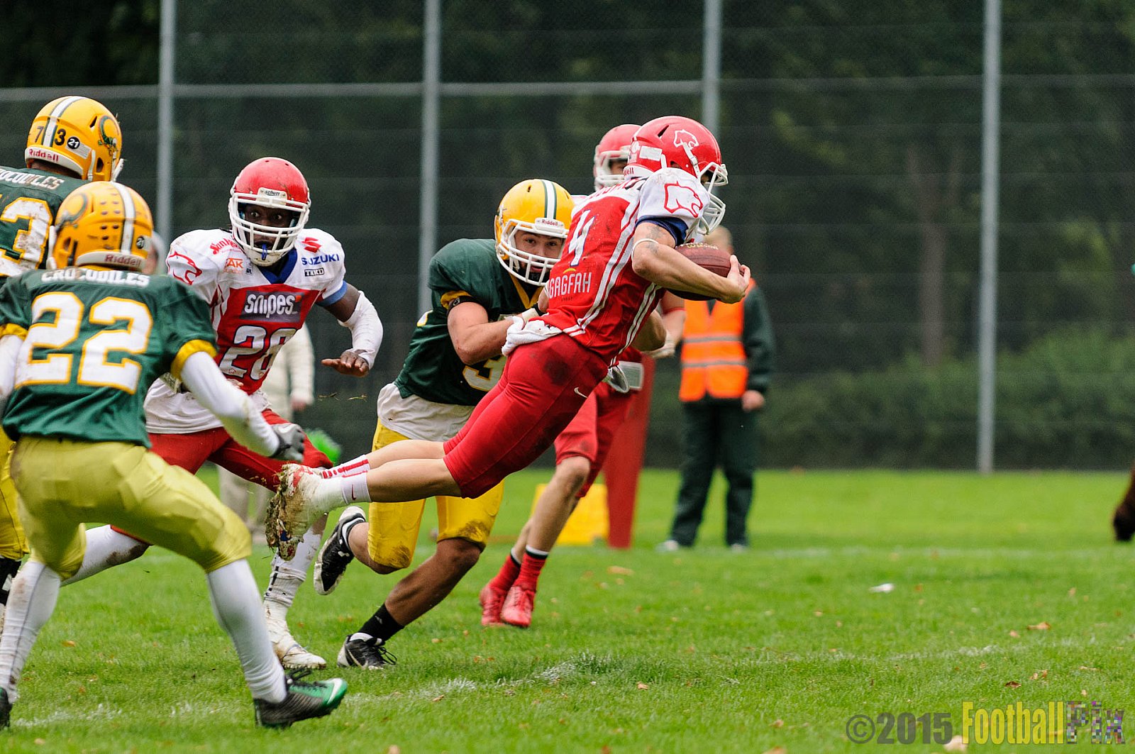 Cologne Crocodiles vs. Lübeck Cougars - 05.09.2015 GFL2 Nord: Cologne Crocodiles vs. Lübeck Cougars (19:35)