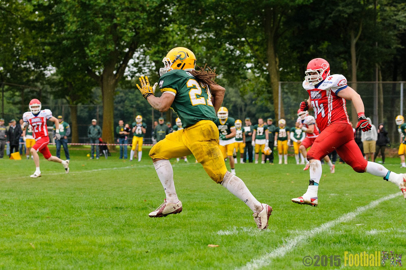 Cologne Crocodiles vs. Lübeck Cougars - 05.09.2015 GFL2 Nord: Cologne Crocodiles vs. Lübeck Cougars (19:35)