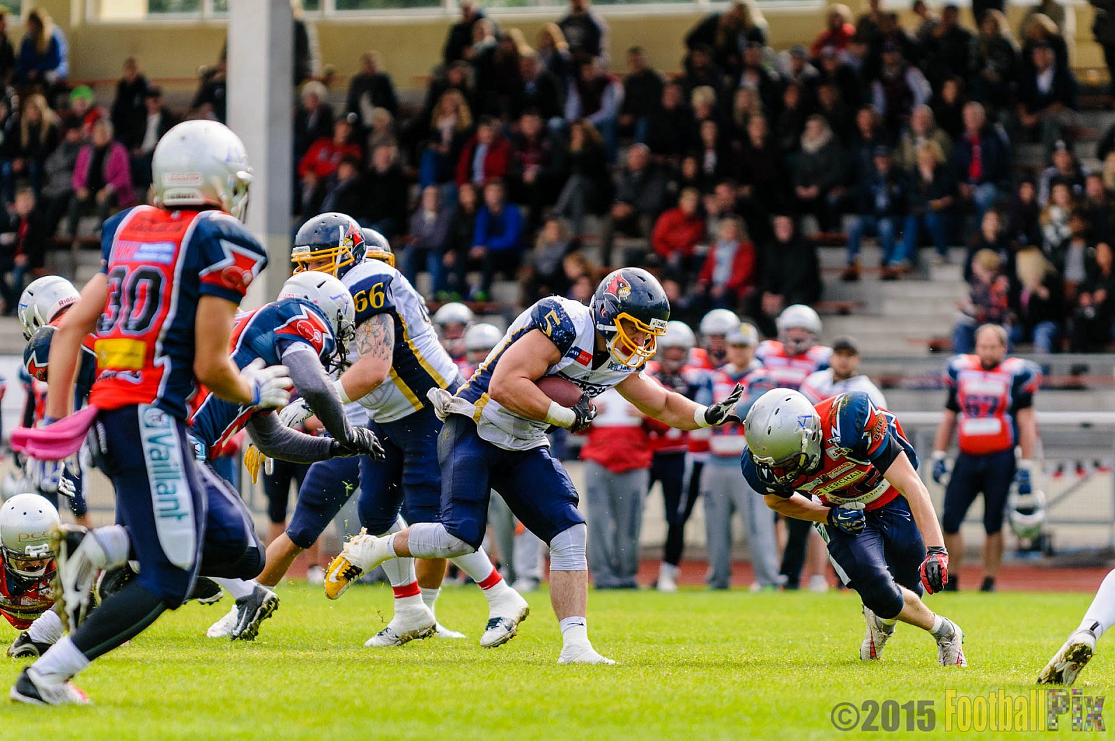 Remscheid Amboss vs. Essen Assindia Cardinals - 06.09.2015 RL NRW: Remscheid Amboss vs. Essen Assindia Cardinals (28:33)