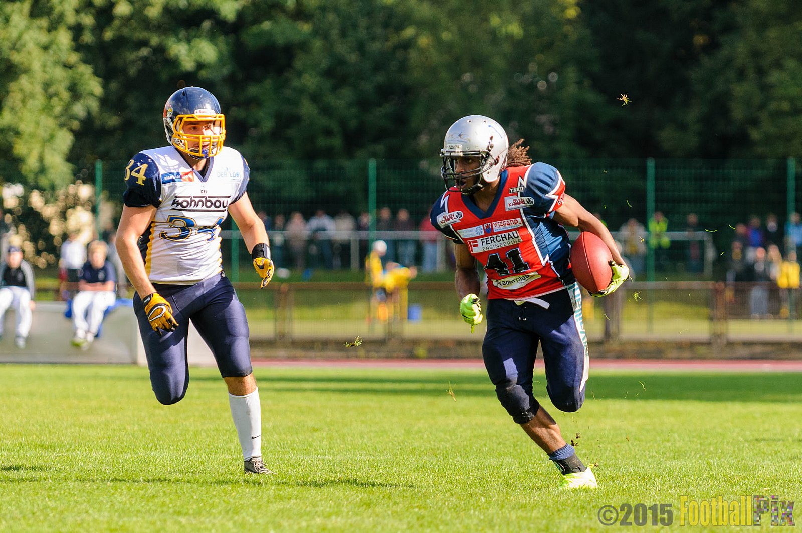 Remscheid Amboss vs. Essen Assindia Cardinals - 06.09.2015 RL NRW: Remscheid Amboss vs. Essen Assindia Cardinals (28:33)