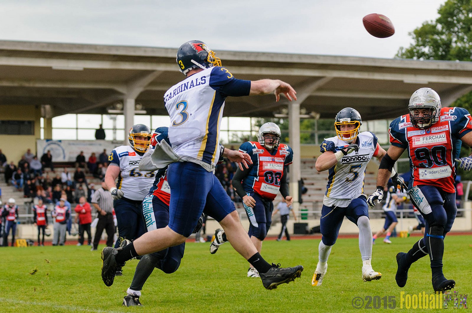 Remscheid Amboss vs. Essen Assindia Cardinals - 06.09.2015 RL NRW: Remscheid Amboss vs. Essen Assindia Cardinals (28:33)