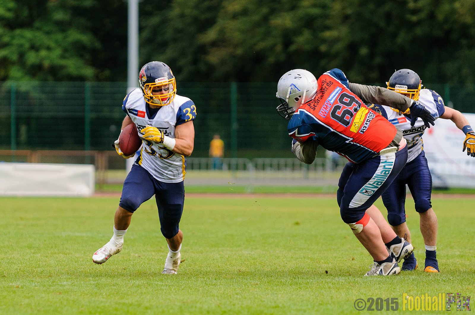 Remscheid Amboss vs. Essen Assindia Cardinals - 06.09.2015 RL NRW: Remscheid Amboss vs. Essen Assindia Cardinals (28:33)