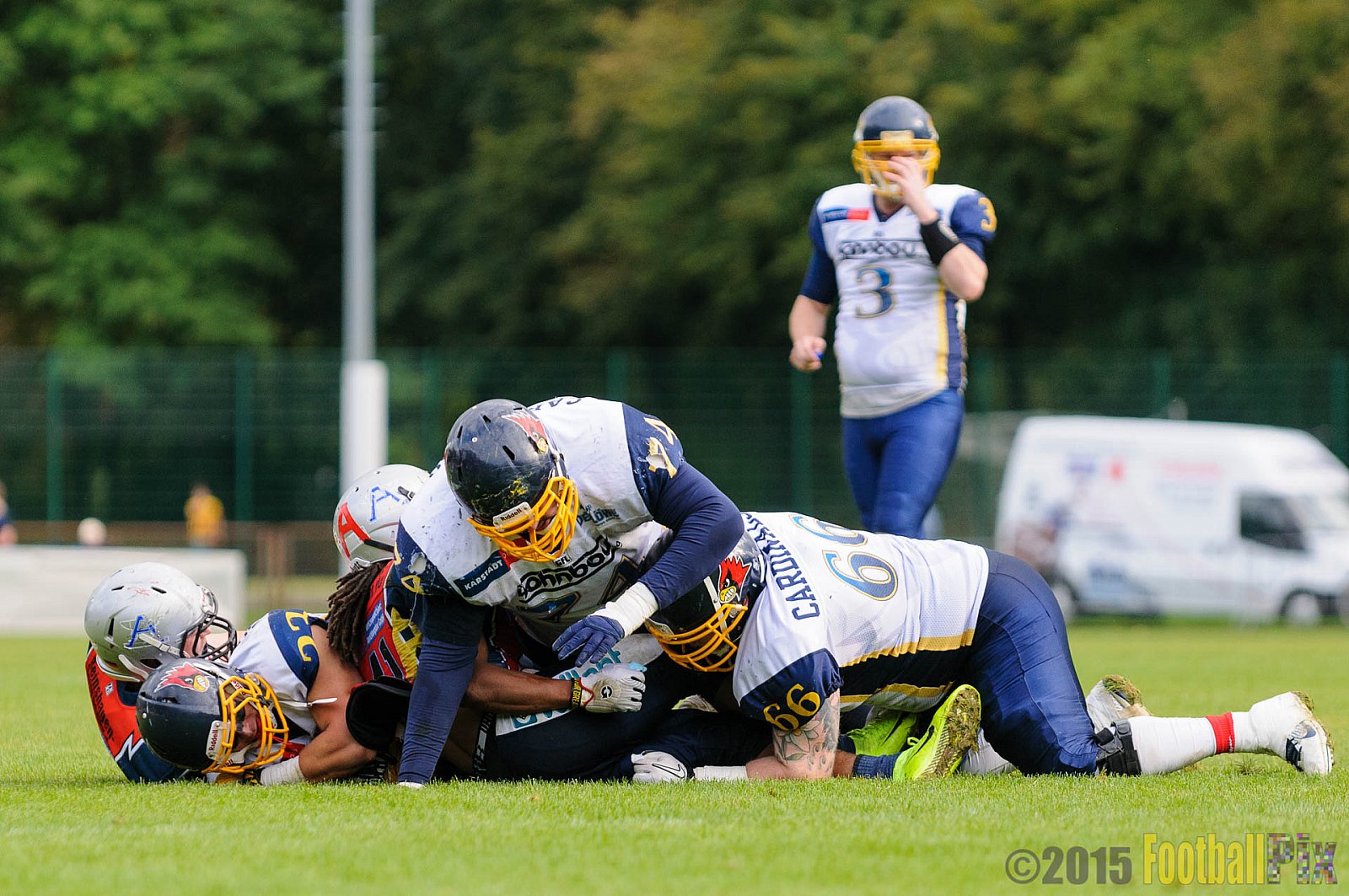 Remscheid Amboss vs. Essen Assindia Cardinals - 06.09.2015 RL NRW: Remscheid Amboss vs. Essen Assindia Cardinals (28:33)