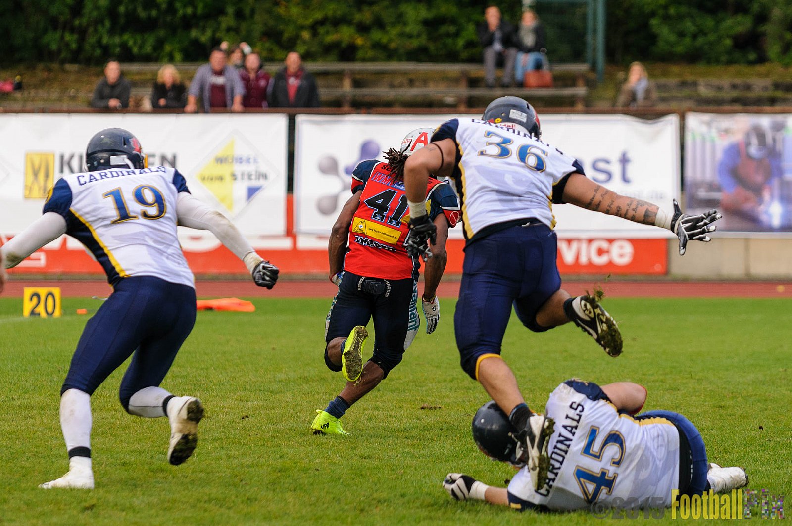 Remscheid Amboss vs. Essen Assindia Cardinals - 06.09.2015 RL NRW: Remscheid Amboss vs. Essen Assindia Cardinals (28:33)