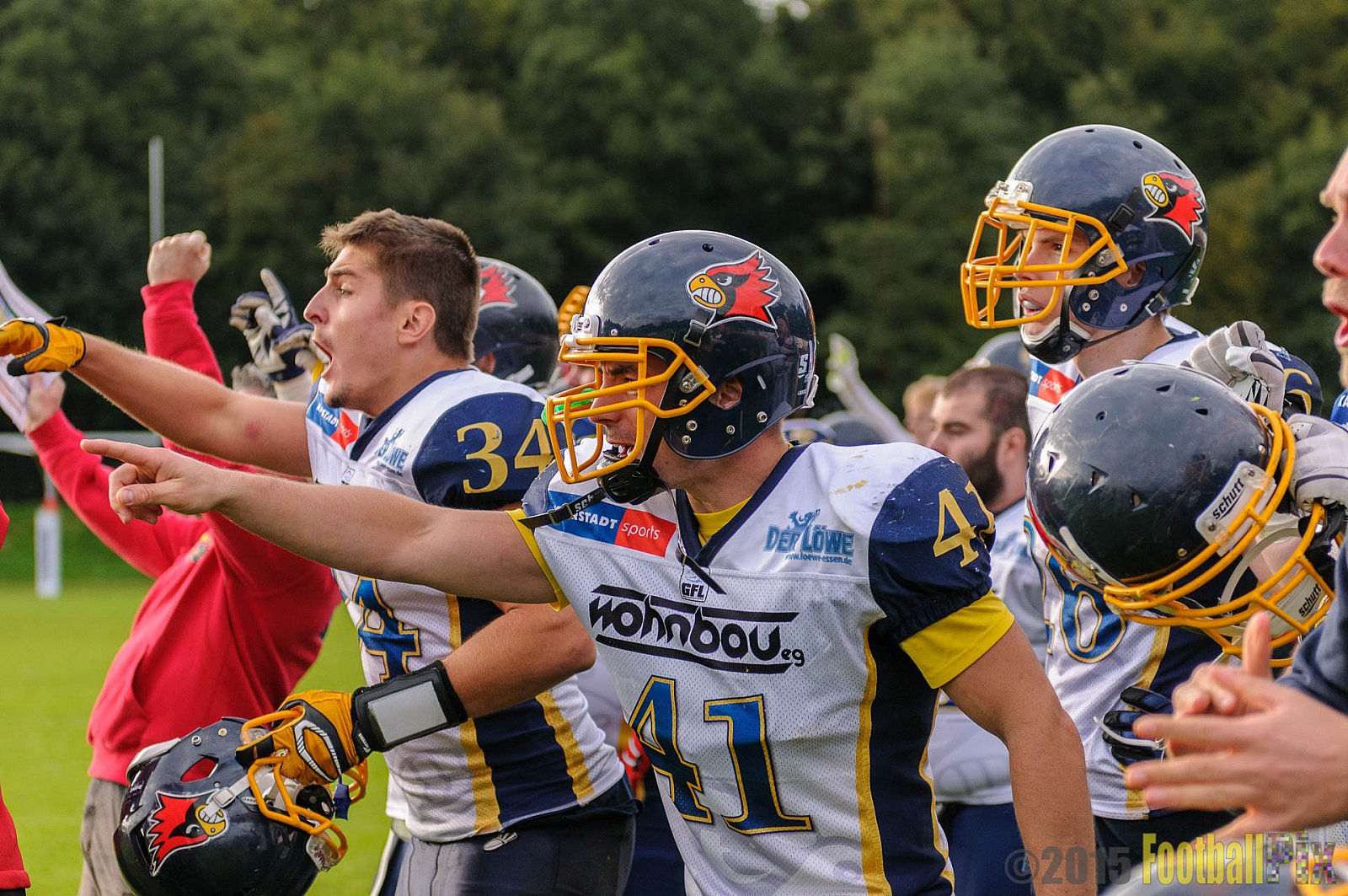 Remscheid Amboss vs. Essen Assindia Cardinals - 06.09.2015 RL NRW: Remscheid Amboss vs. Essen Assindia Cardinals (28:33)