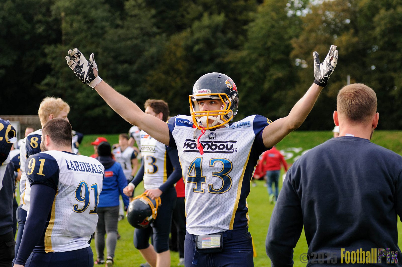 Remscheid Amboss vs. Essen Assindia Cardinals - 06.09.2015 RL NRW: Remscheid Amboss vs. Essen Assindia Cardinals (28:33)