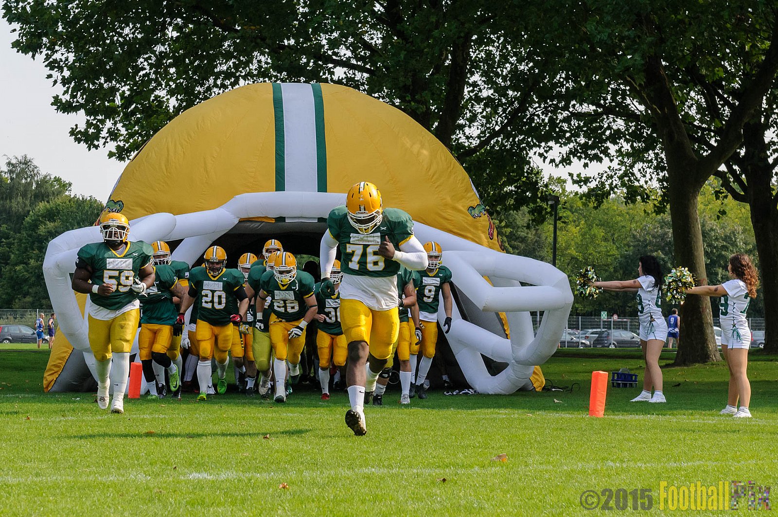 Cologne Crocodiles vs. Potsdam Royals - 12.09.2015 GFL2 Nord: Cologne Crocodiles vs. Potsdam Royals (48:21)