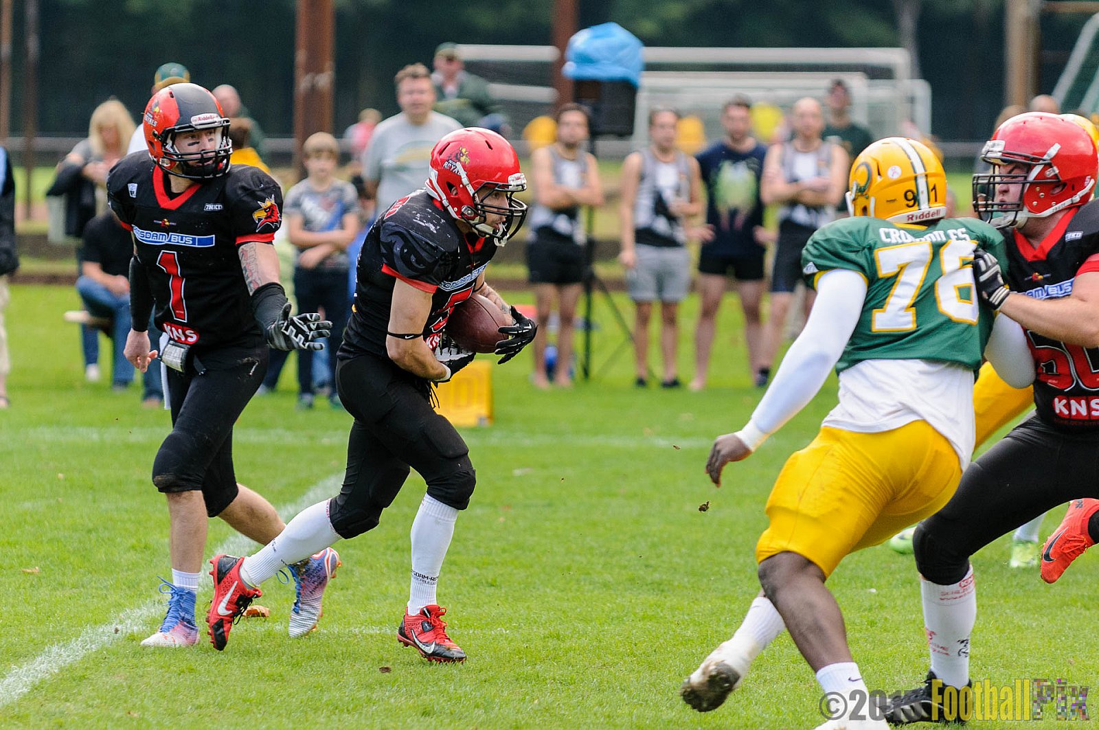 Cologne Crocodiles vs. Potsdam Royals - 12.09.2015 GFL2 Nord: Cologne Crocodiles vs. Potsdam Royals (48:21)