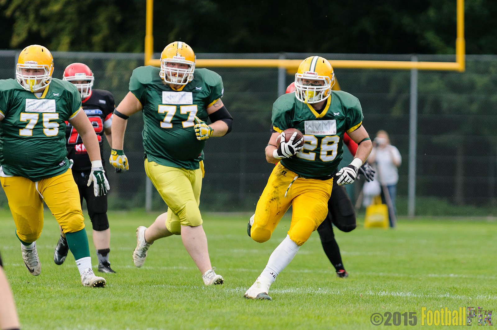 Cologne Crocodiles vs. Potsdam Royals - 12.09.2015 GFL2 Nord: Cologne Crocodiles vs. Potsdam Royals (48:21)