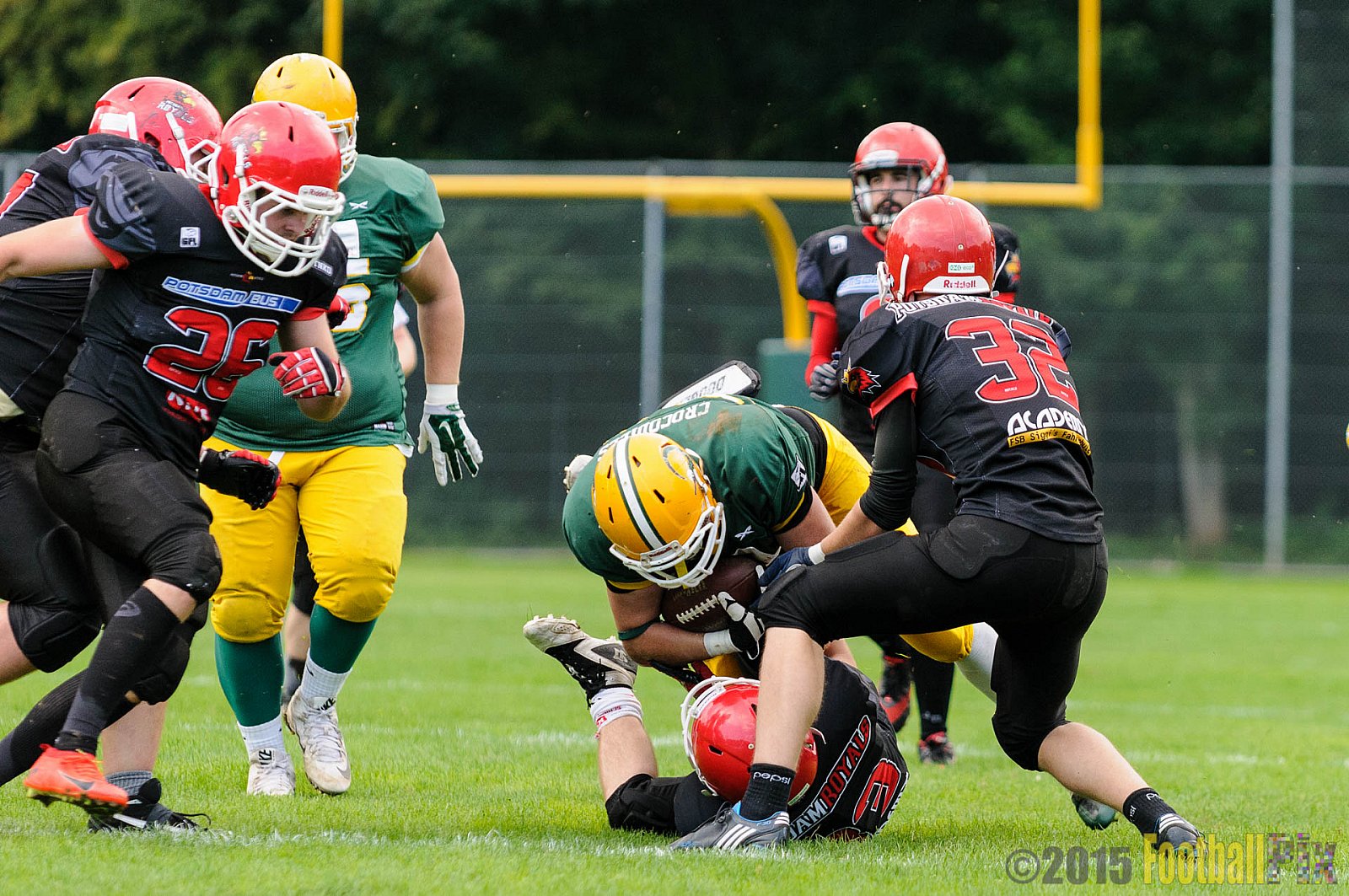 Cologne Crocodiles vs. Potsdam Royals - 12.09.2015 GFL2 Nord: Cologne Crocodiles vs. Potsdam Royals (48:21)