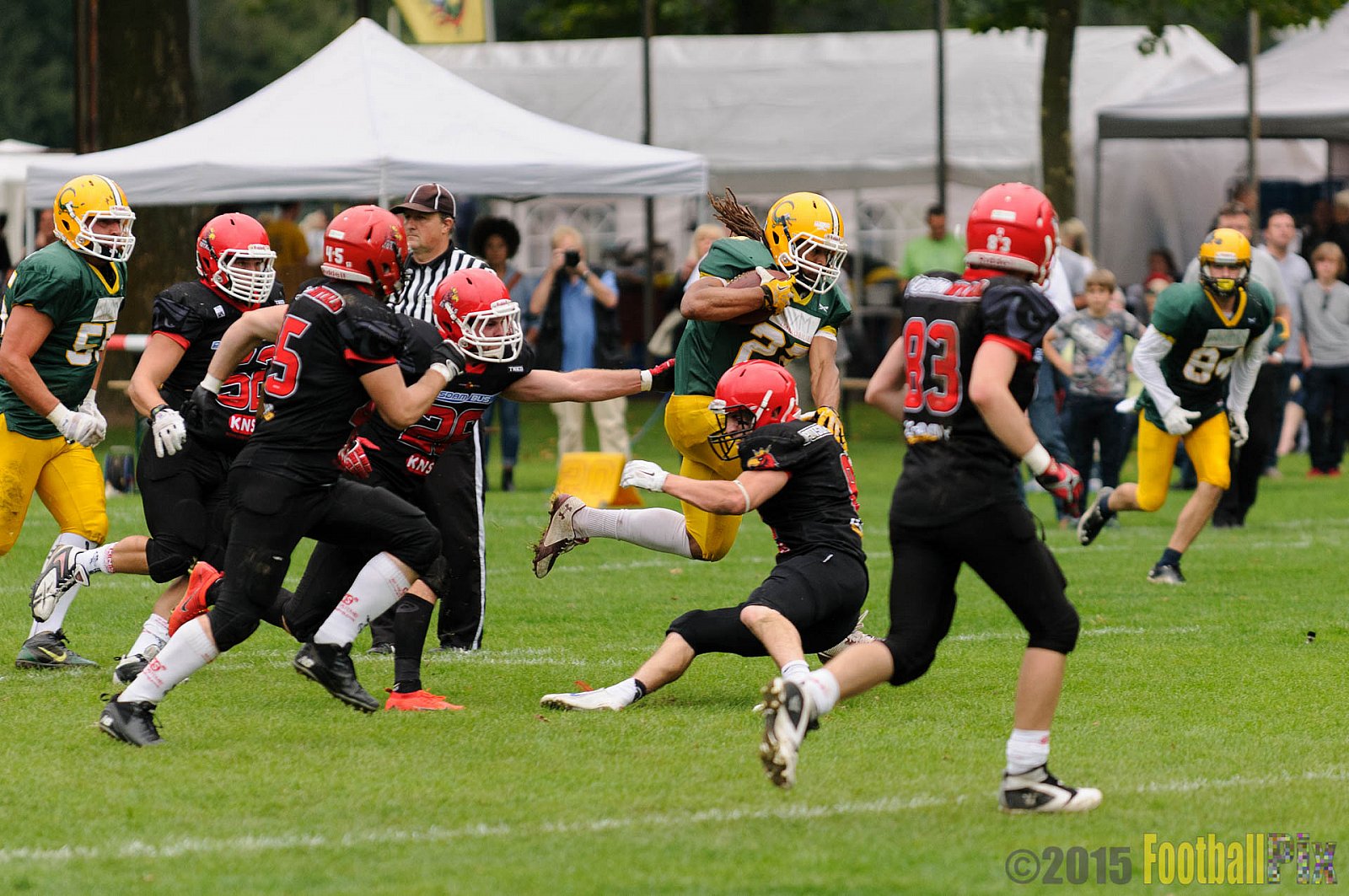 Cologne Crocodiles vs. Potsdam Royals - 12.09.2015 GFL2 Nord: Cologne Crocodiles vs. Potsdam Royals (48:21)