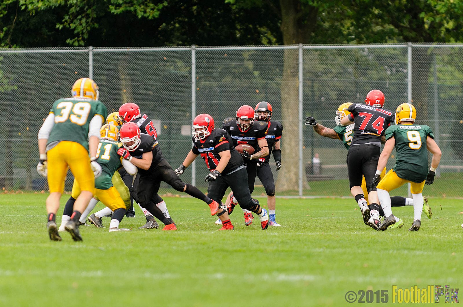 Cologne Crocodiles vs. Potsdam Royals - 12.09.2015 GFL2 Nord: Cologne Crocodiles vs. Potsdam Royals (48:21)