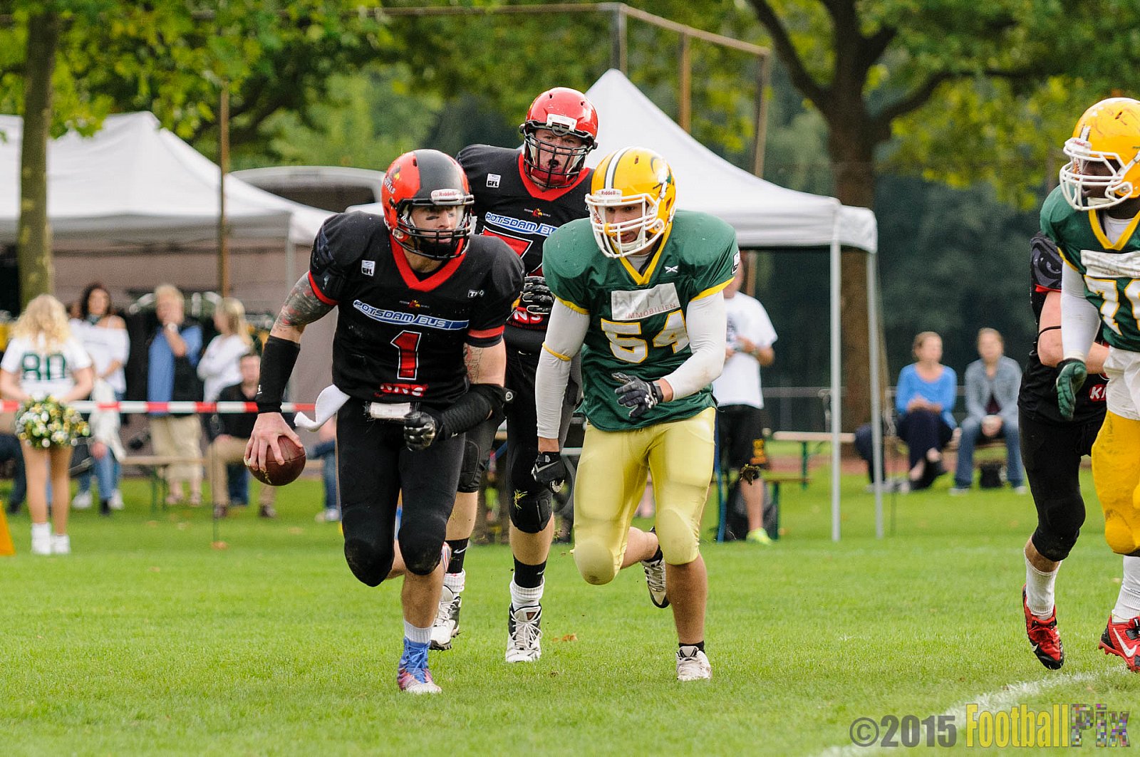Cologne Crocodiles vs. Potsdam Royals - 12.09.2015 GFL2 Nord: Cologne Crocodiles vs. Potsdam Royals (48:21)