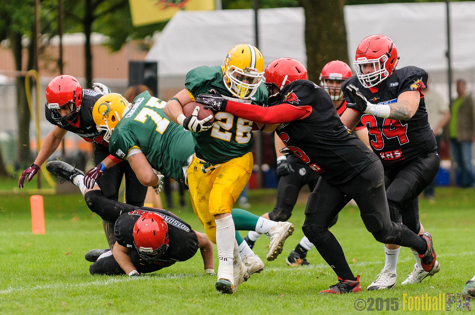 Cologne Crocodiles vs. Potsdam Royals - 12.09.2015 GFL2 Nord: Cologne Crocodiles vs. Potsdam Royals (48:21)