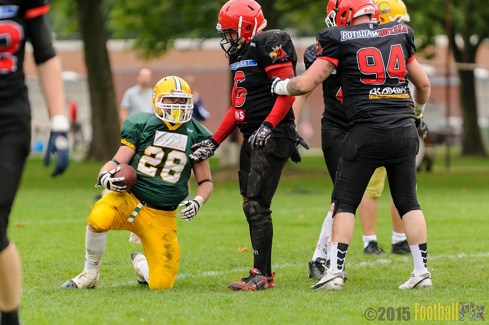 Cologne Crocodiles vs. Potsdam Royals - 12.09.2015 GFL2 Nord: Cologne Crocodiles vs. Potsdam Royals (48:21)
