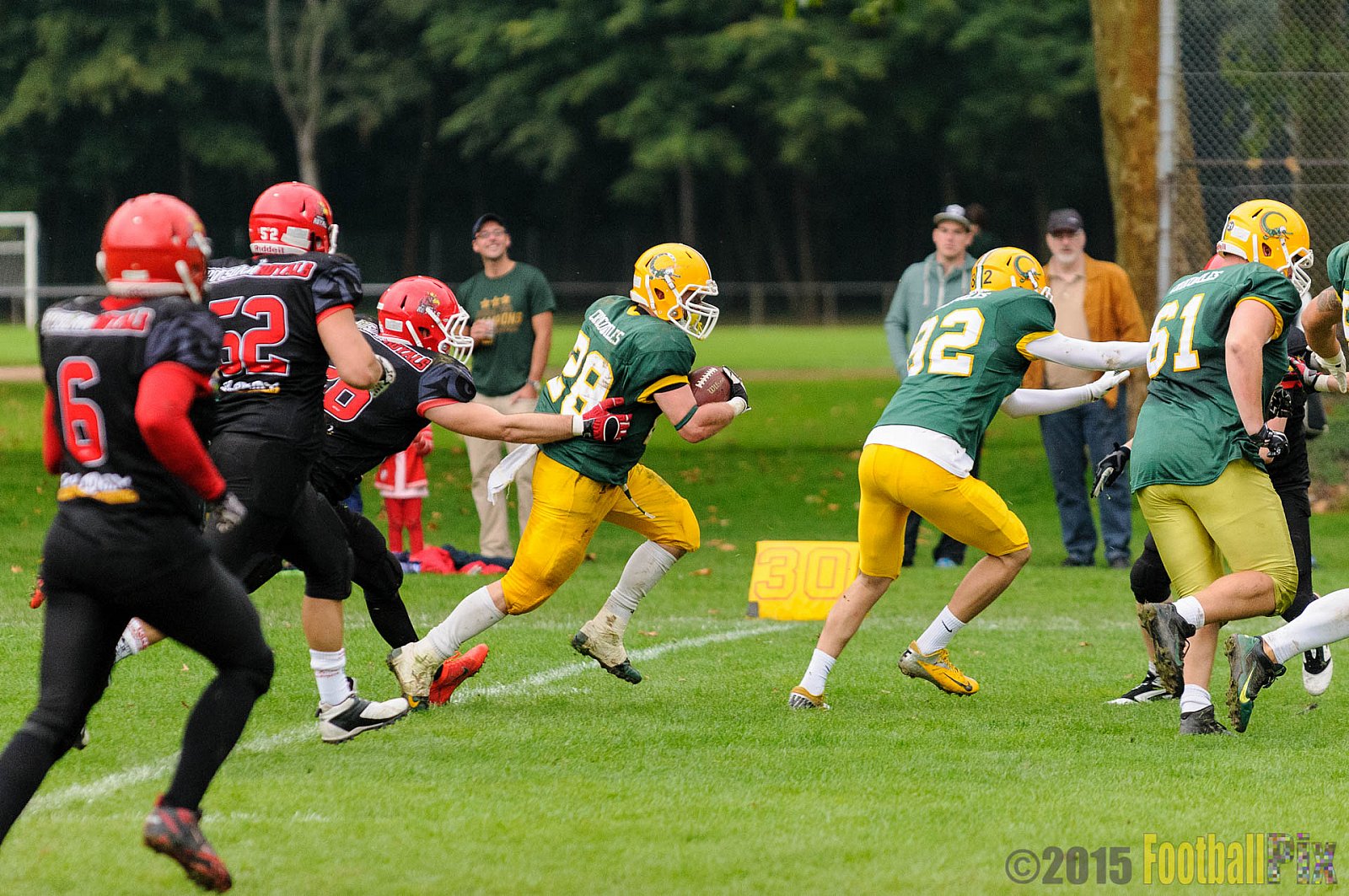 Cologne Crocodiles vs. Potsdam Royals - 12.09.2015 GFL2 Nord: Cologne Crocodiles vs. Potsdam Royals (48:21)