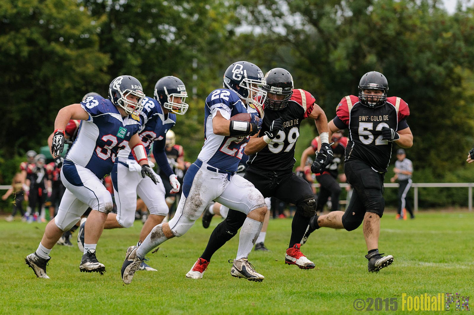 Dortmund Giants vs. Cologne Falcons - 13.09.2015 OL NRW: Dortmund Giants vs. Cologne Falcons (12:44)