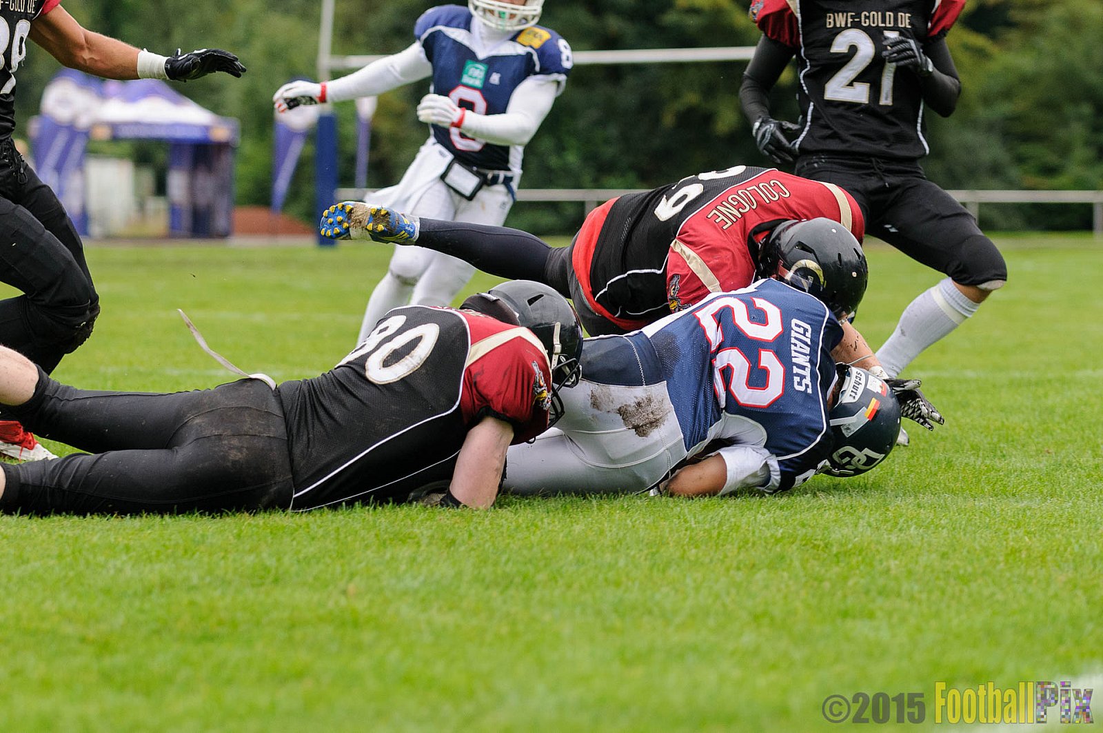 Dortmund Giants vs. Cologne Falcons - 13.09.2015 OL NRW: Dortmund Giants vs. Cologne Falcons (12:44)