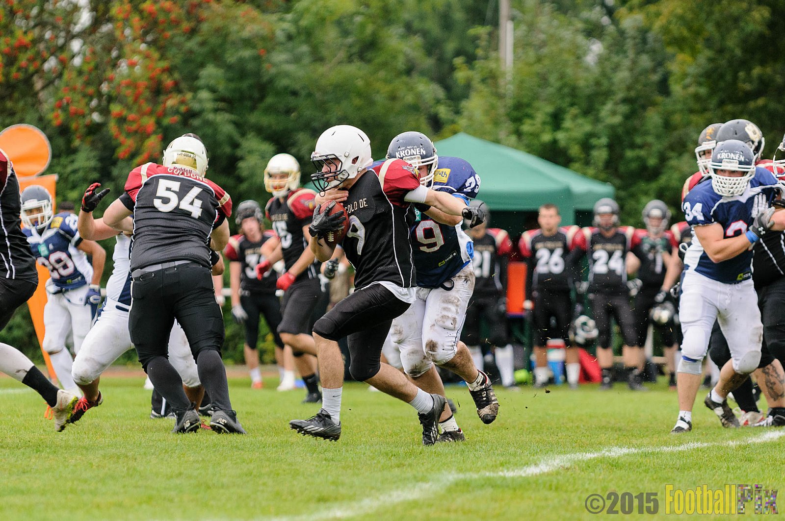 Dortmund Giants vs. Cologne Falcons - 13.09.2015 OL NRW: Dortmund Giants vs. Cologne Falcons (12:44)