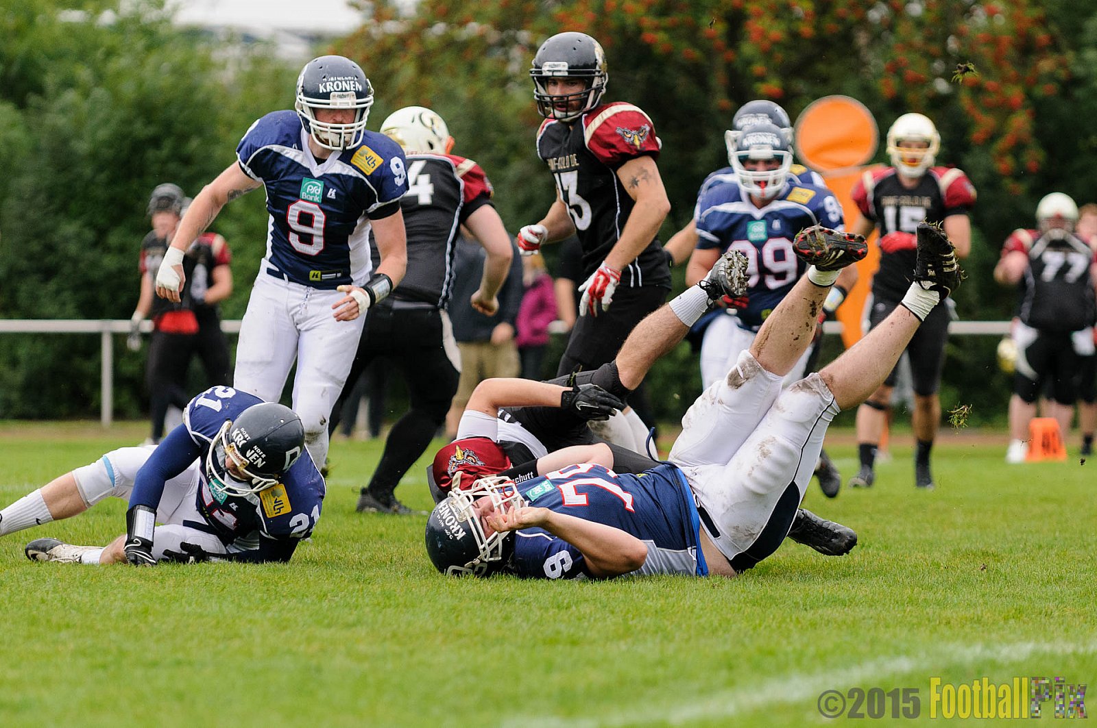 Dortmund Giants vs. Cologne Falcons - 13.09.2015 OL NRW: Dortmund Giants vs. Cologne Falcons (12:44)