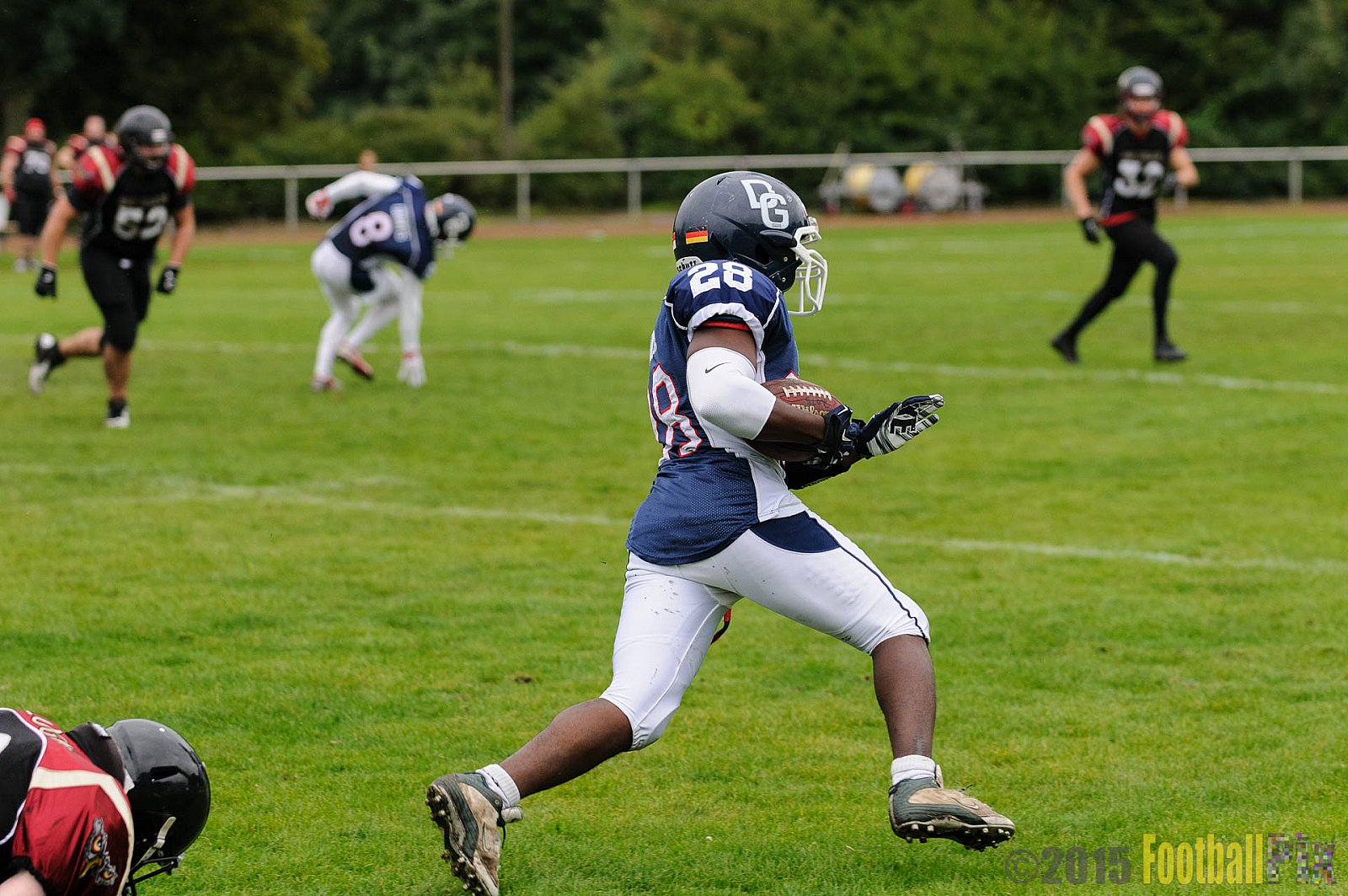 Dortmund Giants vs. Cologne Falcons - 13.09.2015 OL NRW: Dortmund Giants vs. Cologne Falcons (12:44)