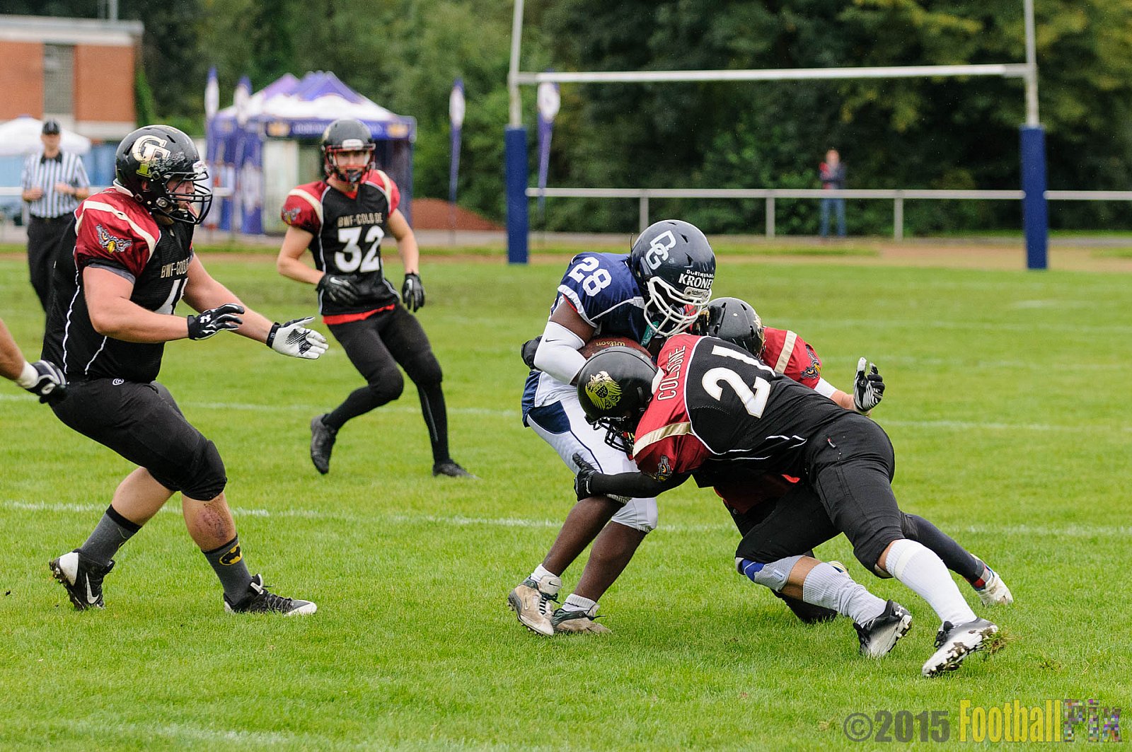 Dortmund Giants vs. Cologne Falcons - 13.09.2015 OL NRW: Dortmund Giants vs. Cologne Falcons (12:44)