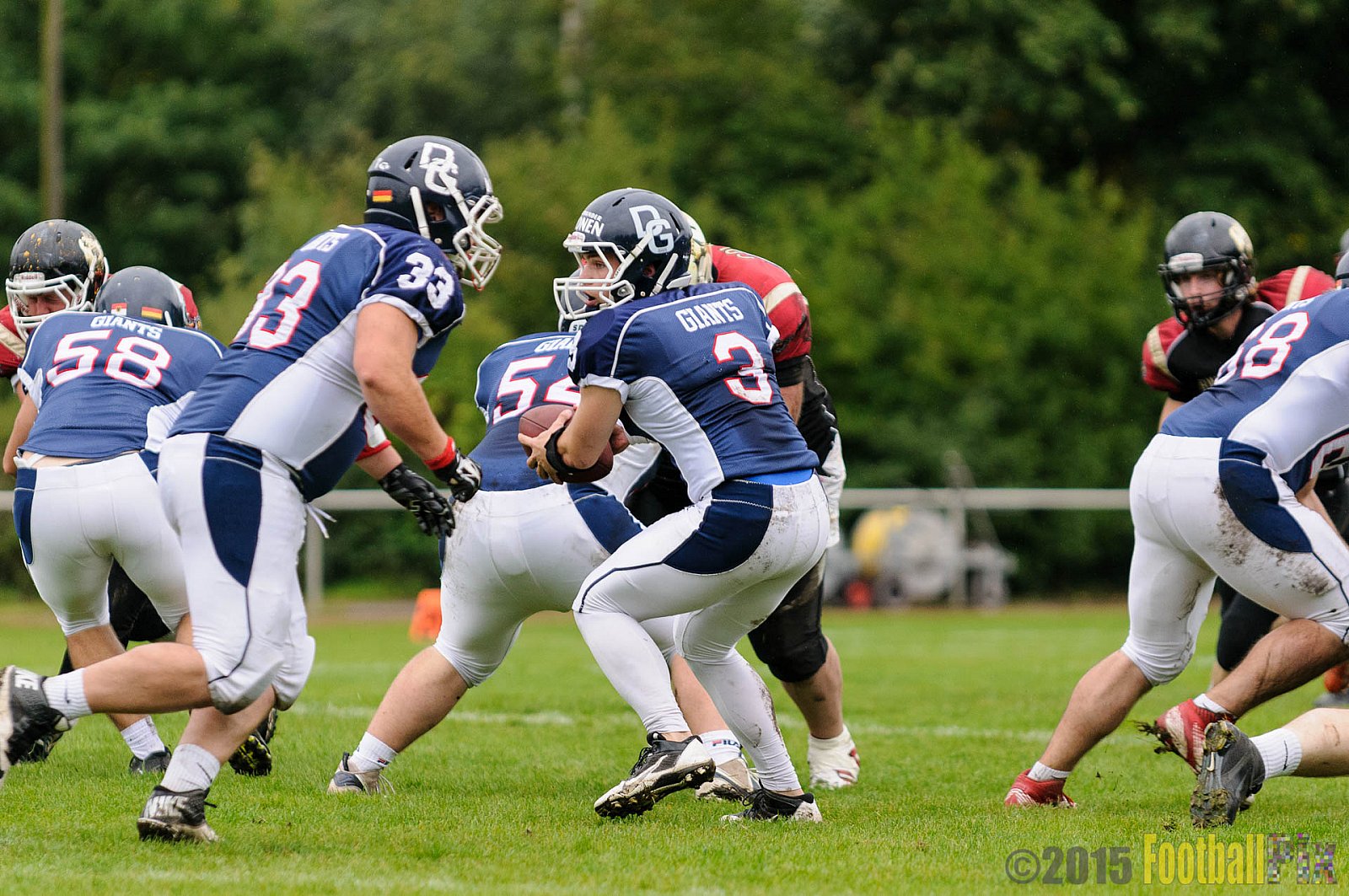 Dortmund Giants vs. Cologne Falcons - 13.09.2015 OL NRW: Dortmund Giants vs. Cologne Falcons (12:44)