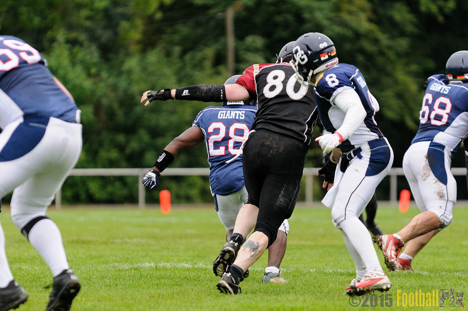 Dortmund Giants vs. Cologne Falcons - 13.09.2015 OL NRW: Dortmund Giants vs. Cologne Falcons (12:44)