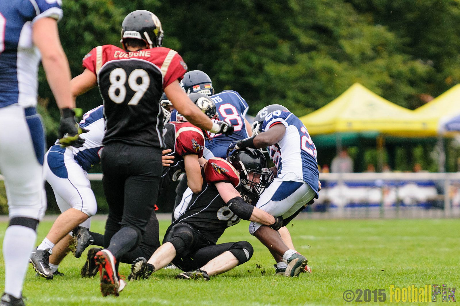 Dortmund Giants vs. Cologne Falcons - 13.09.2015 OL NRW: Dortmund Giants vs. Cologne Falcons (12:44)