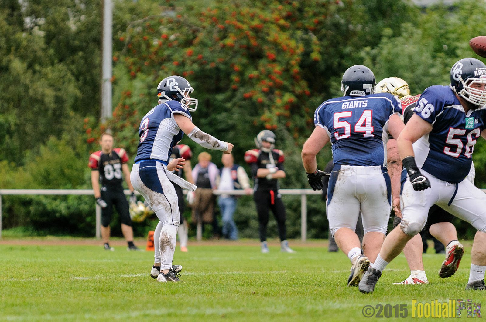 Dortmund Giants vs. Cologne Falcons - 13.09.2015 OL NRW: Dortmund Giants vs. Cologne Falcons (12:44)