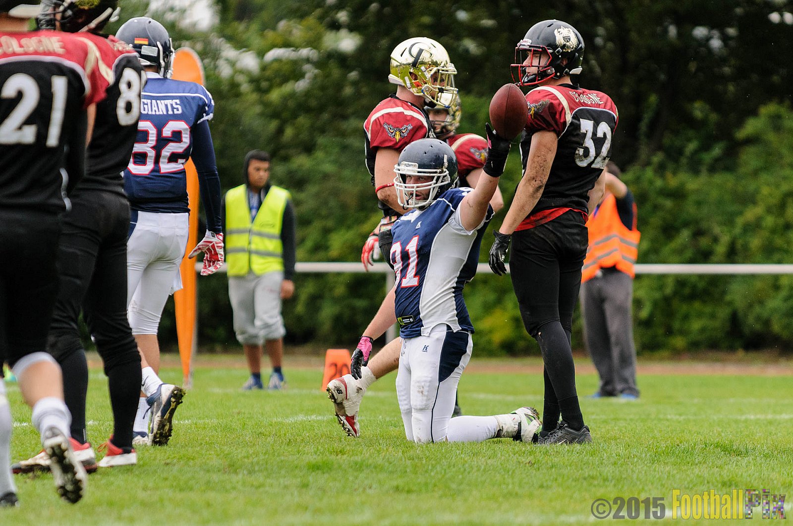 Dortmund Giants vs. Cologne Falcons - 13.09.2015 OL NRW: Dortmund Giants vs. Cologne Falcons (12:44)