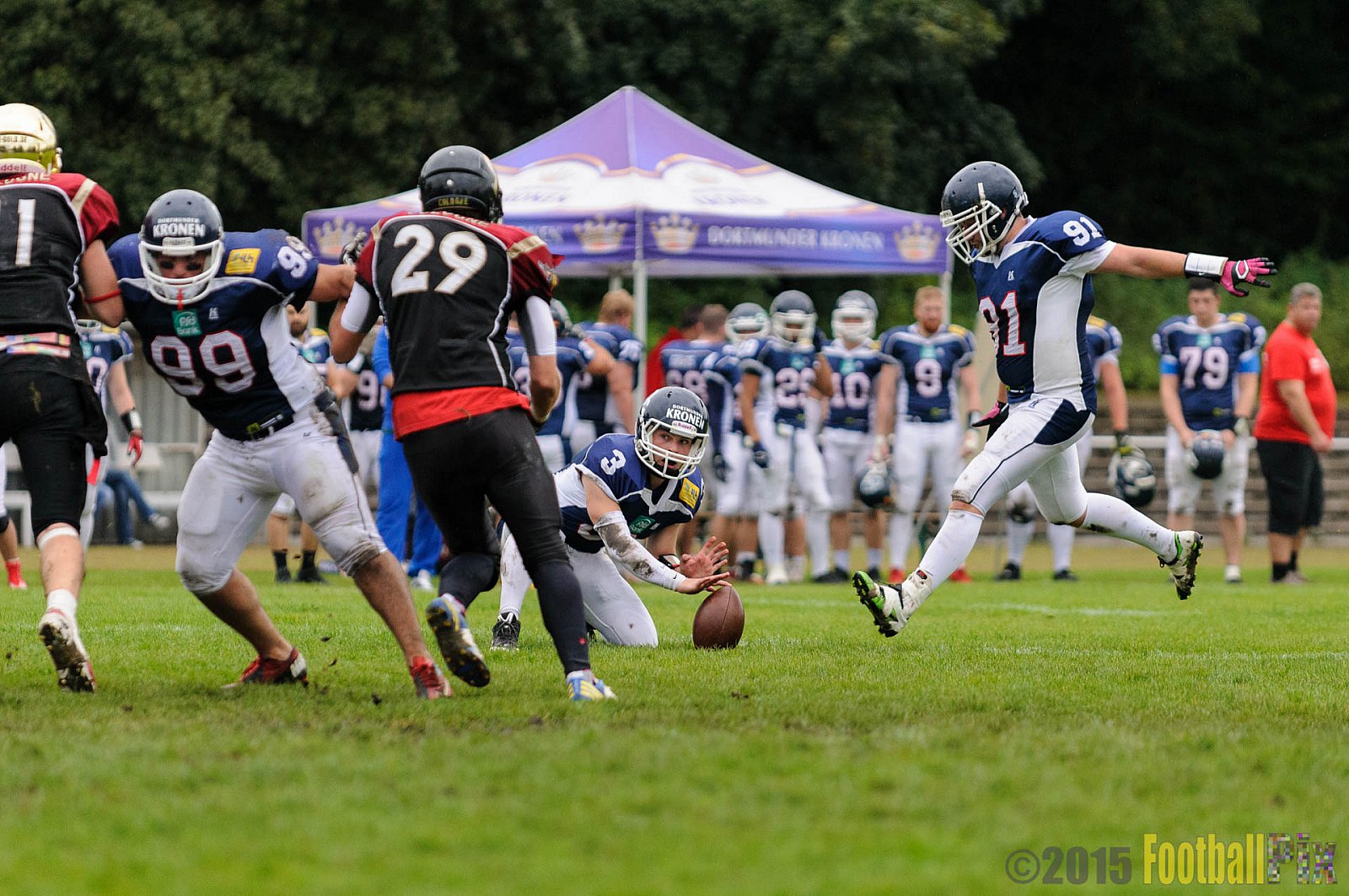 Dortmund Giants vs. Cologne Falcons - 13.09.2015 OL NRW: Dortmund Giants vs. Cologne Falcons (12:44)