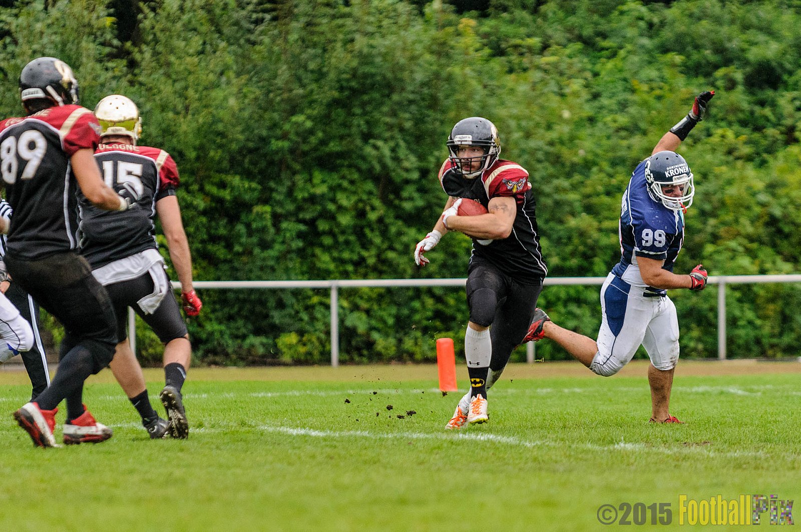 Dortmund Giants vs. Cologne Falcons - 13.09.2015 OL NRW: Dortmund Giants vs. Cologne Falcons (12:44)