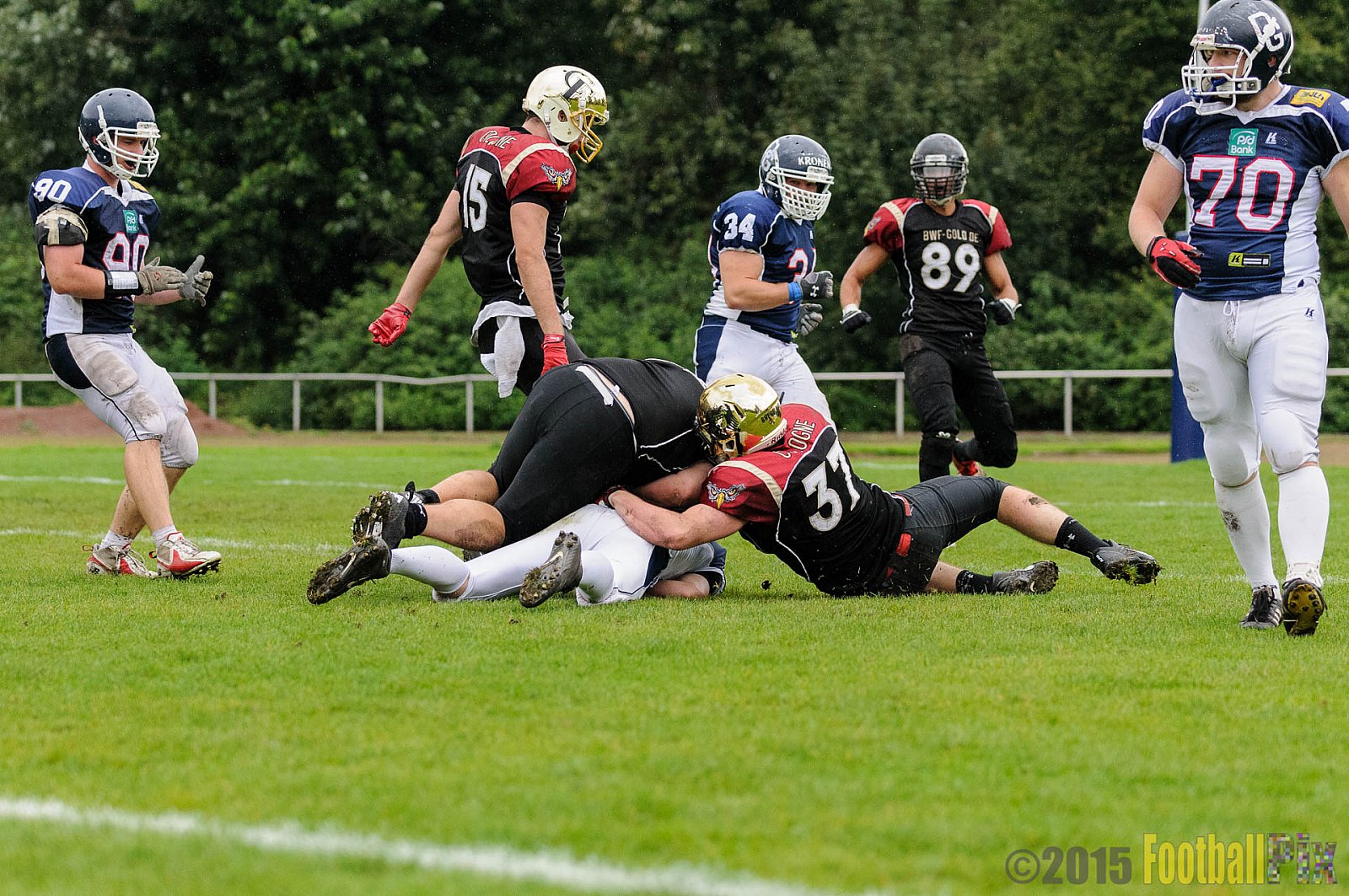 Dortmund Giants vs. Cologne Falcons - 13.09.2015 OL NRW: Dortmund Giants vs. Cologne Falcons (12:44)