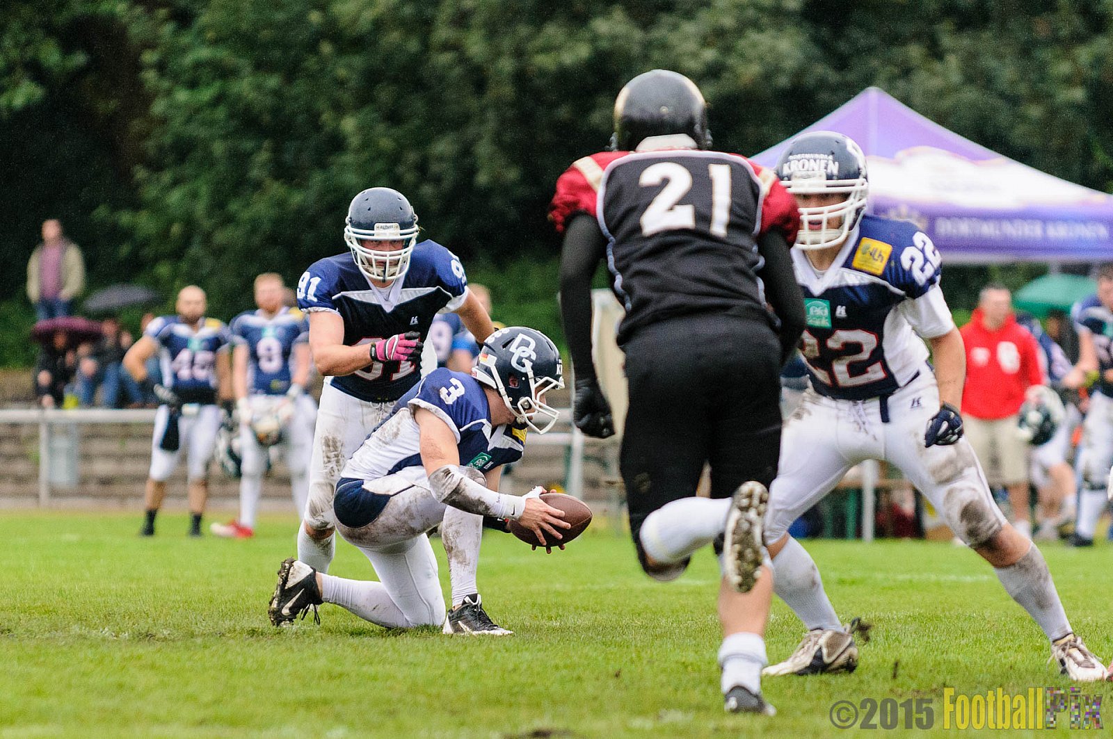 Dortmund Giants vs. Cologne Falcons - 13.09.2015 OL NRW: Dortmund Giants vs. Cologne Falcons (12:44)
