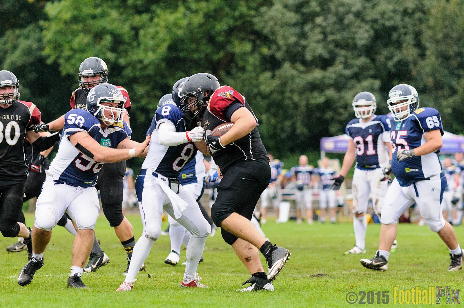 Dortmund Giants vs. Cologne Falcons - 13.09.2015 OL NRW: Dortmund Giants vs. Cologne Falcons (12:44)