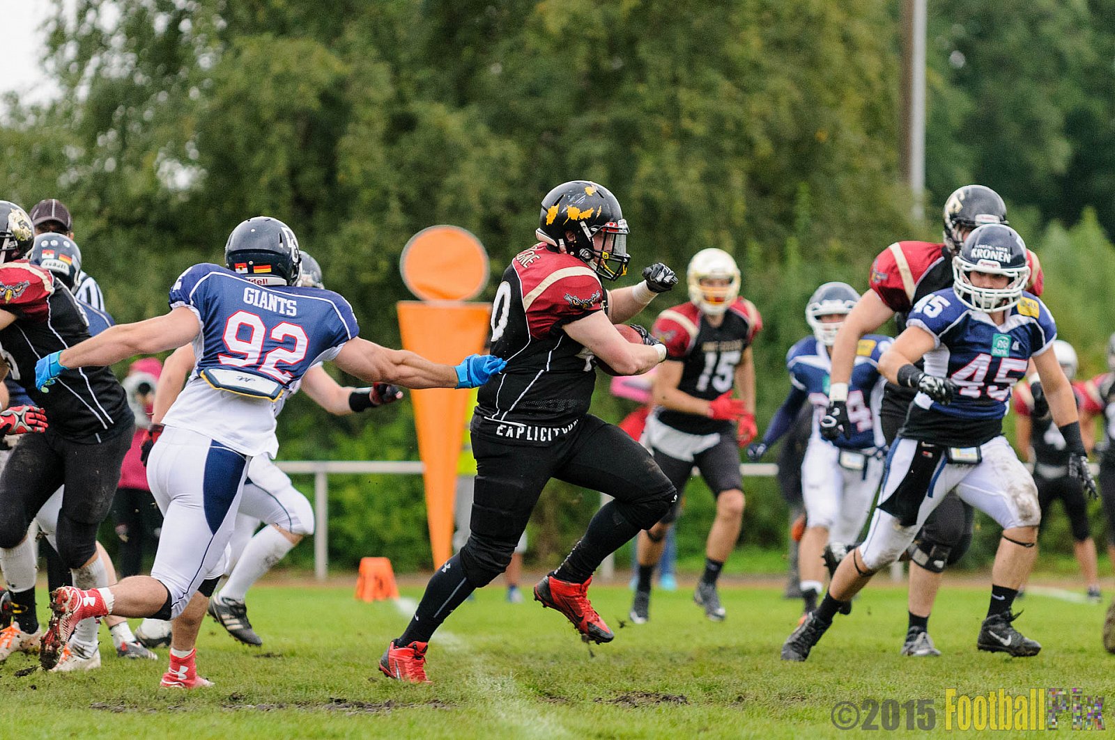 Dortmund Giants vs. Cologne Falcons - 13.09.2015 OL NRW: Dortmund Giants vs. Cologne Falcons (12:44)