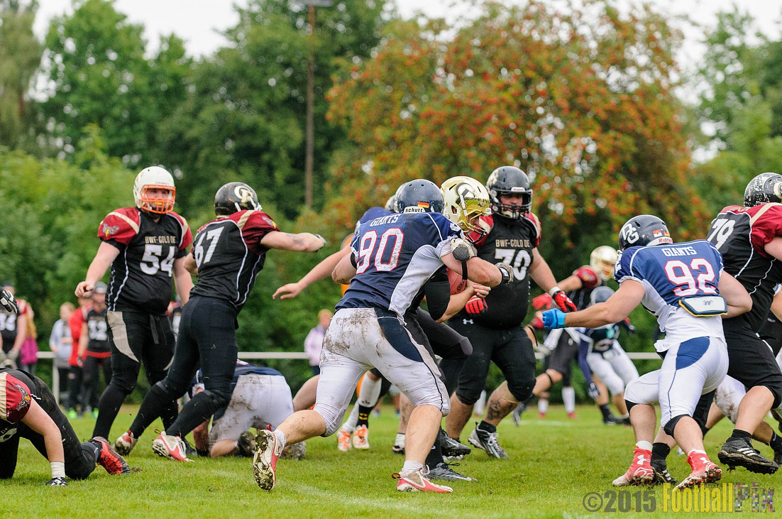 Dortmund Giants vs. Cologne Falcons - 13.09.2015 OL NRW: Dortmund Giants vs. Cologne Falcons (12:44)