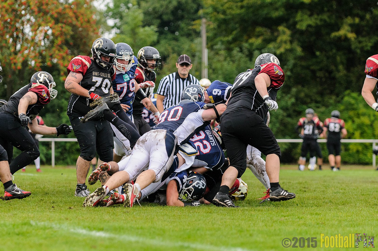 Dortmund Giants vs. Cologne Falcons - 13.09.2015 OL NRW: Dortmund Giants vs. Cologne Falcons (12:44)