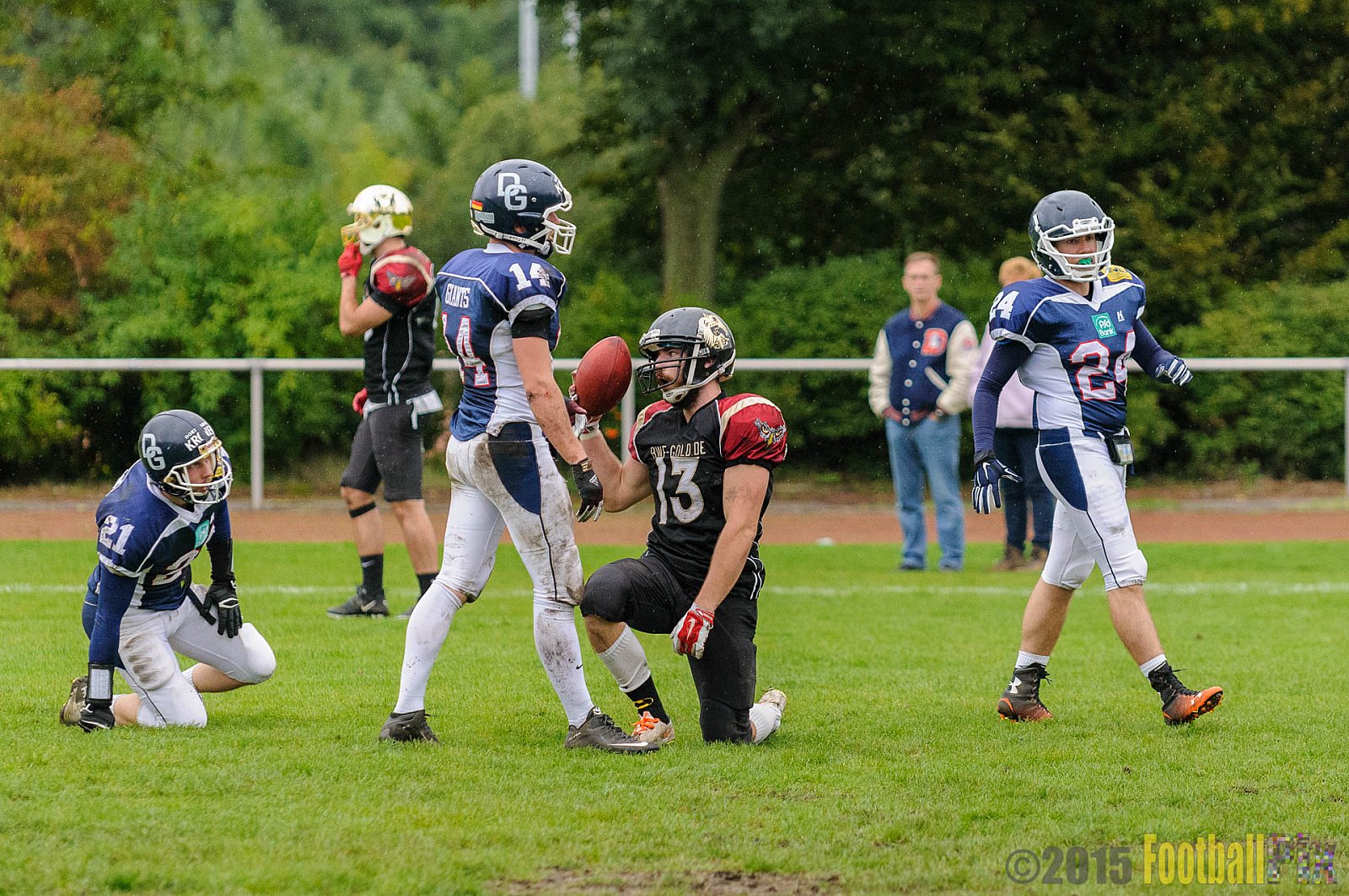 Dortmund Giants vs. Cologne Falcons - 13.09.2015 OL NRW: Dortmund Giants vs. Cologne Falcons (12:44)