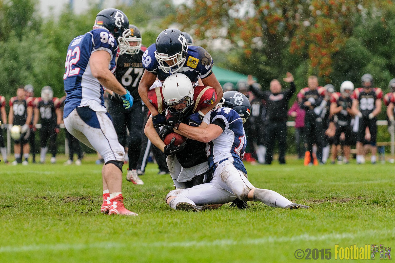 Dortmund Giants vs. Cologne Falcons - 13.09.2015 OL NRW: Dortmund Giants vs. Cologne Falcons (12:44)