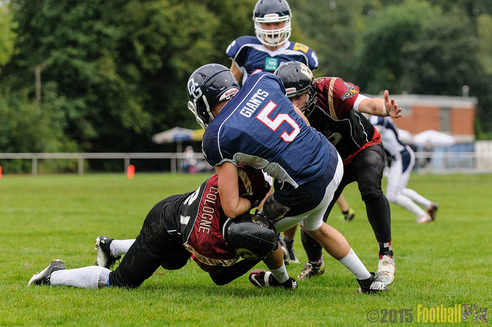 Dortmund Giants vs. Cologne Falcons - 13.09.2015 OL NRW: Dortmund Giants vs. Cologne Falcons (12:44)