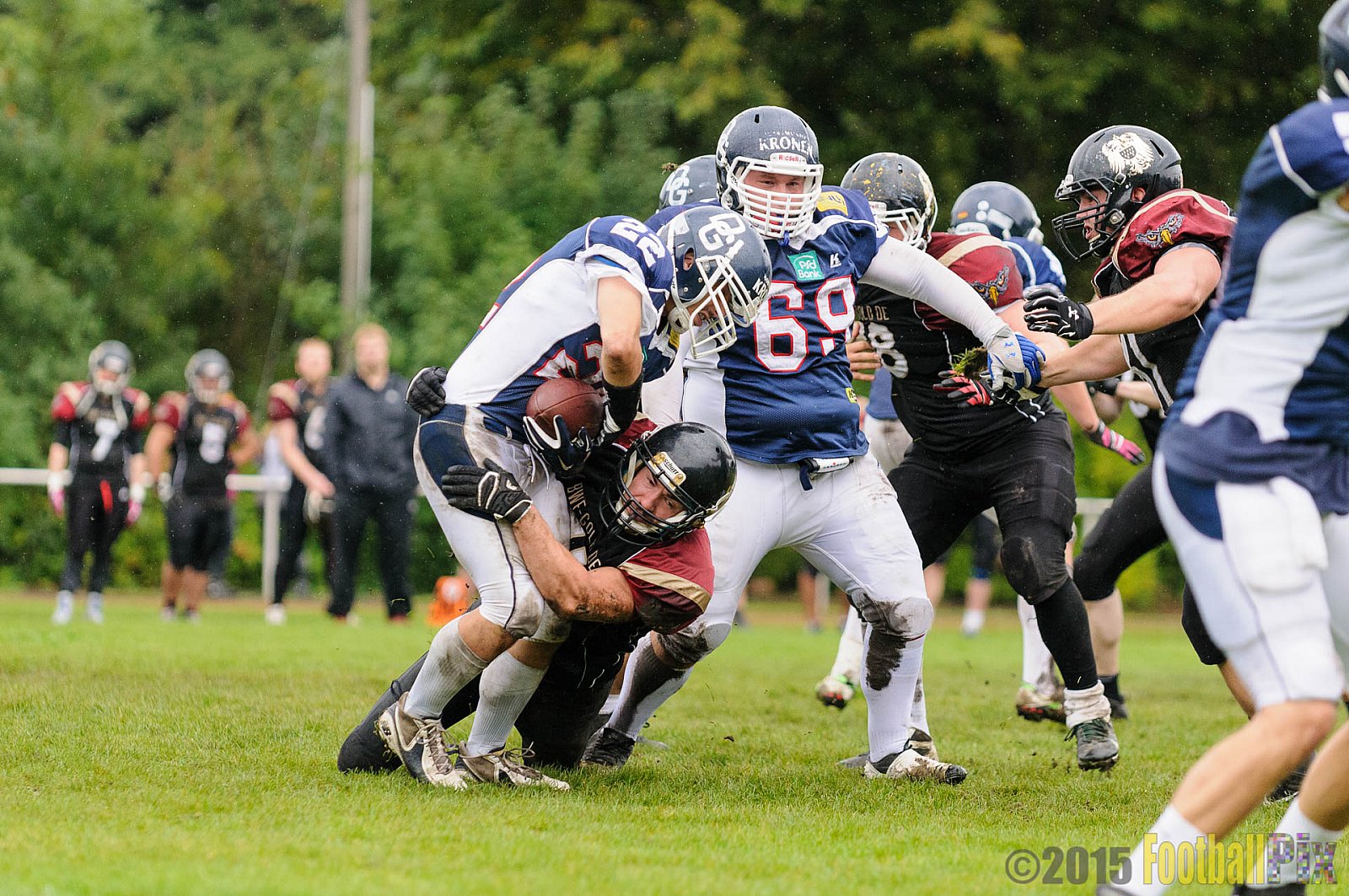 Dortmund Giants vs. Cologne Falcons - 13.09.2015 OL NRW: Dortmund Giants vs. Cologne Falcons (12:44)