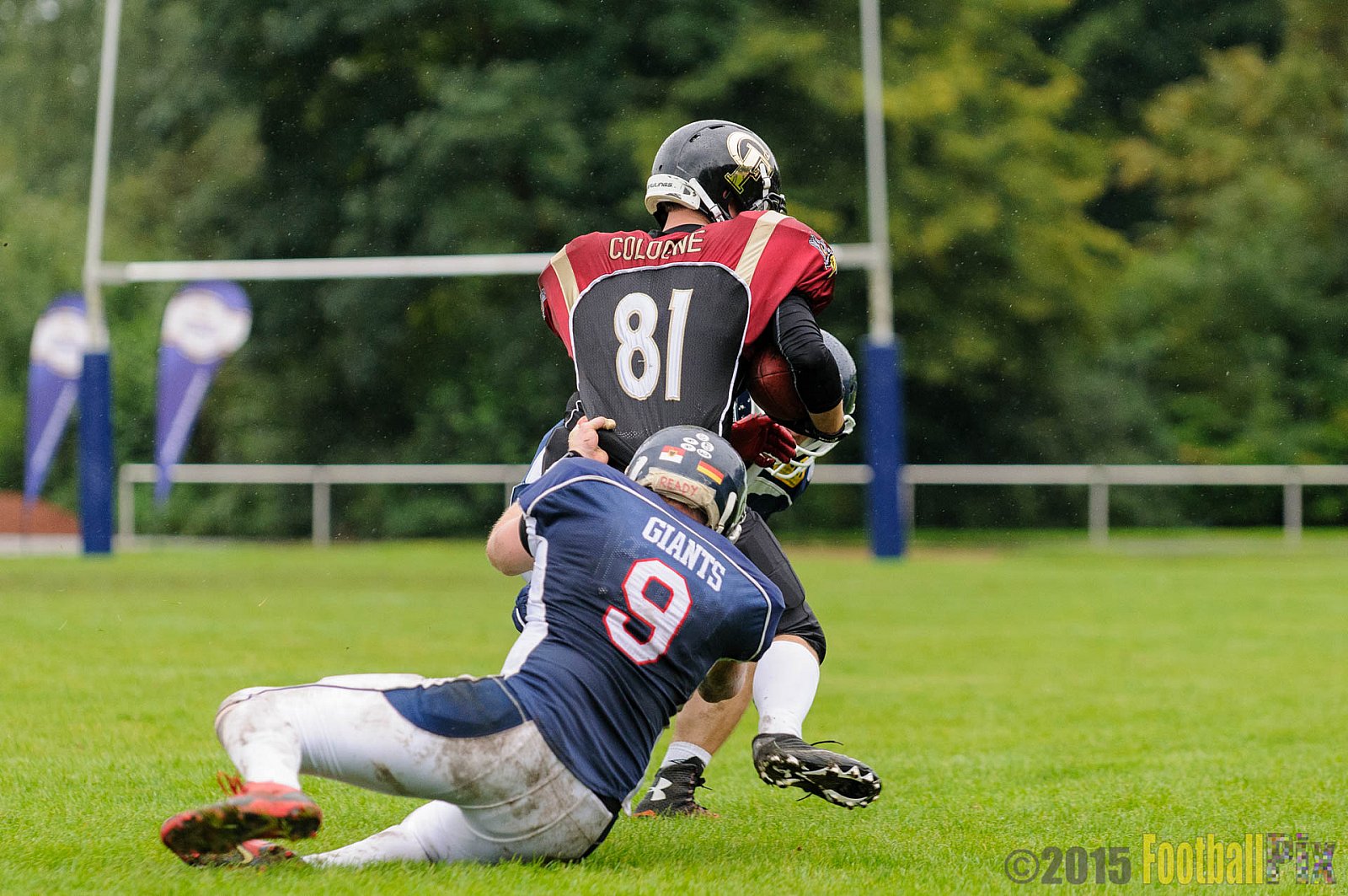 Dortmund Giants vs. Cologne Falcons - 13.09.2015 OL NRW: Dortmund Giants vs. Cologne Falcons (12:44)