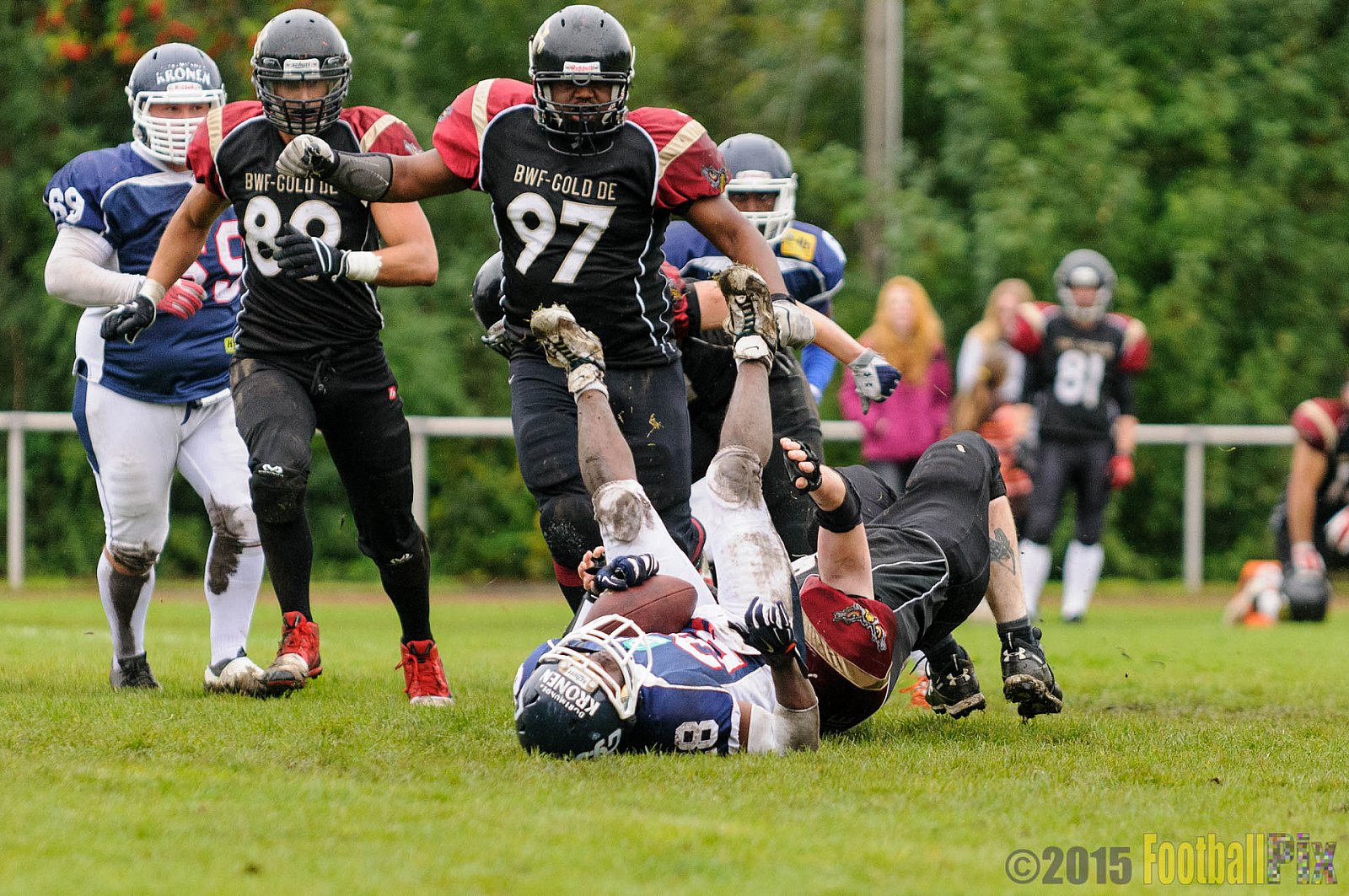 Dortmund Giants vs. Cologne Falcons - 13.09.2015 OL NRW: Dortmund Giants vs. Cologne Falcons (12:44)