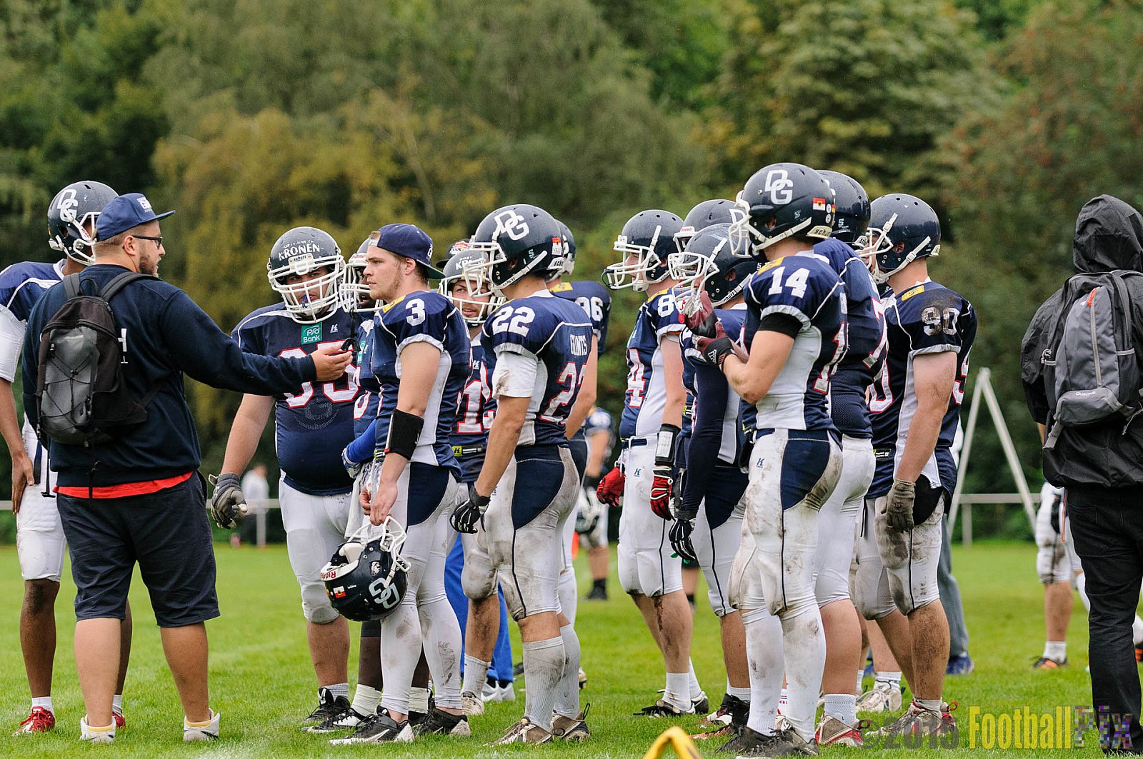 Dortmund Giants vs. Cologne Falcons - 13.09.2015 OL NRW: Dortmund Giants vs. Cologne Falcons (12:44)