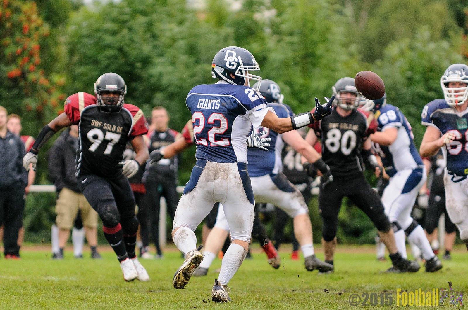 Dortmund Giants vs. Cologne Falcons - 13.09.2015 OL NRW: Dortmund Giants vs. Cologne Falcons (12:44)