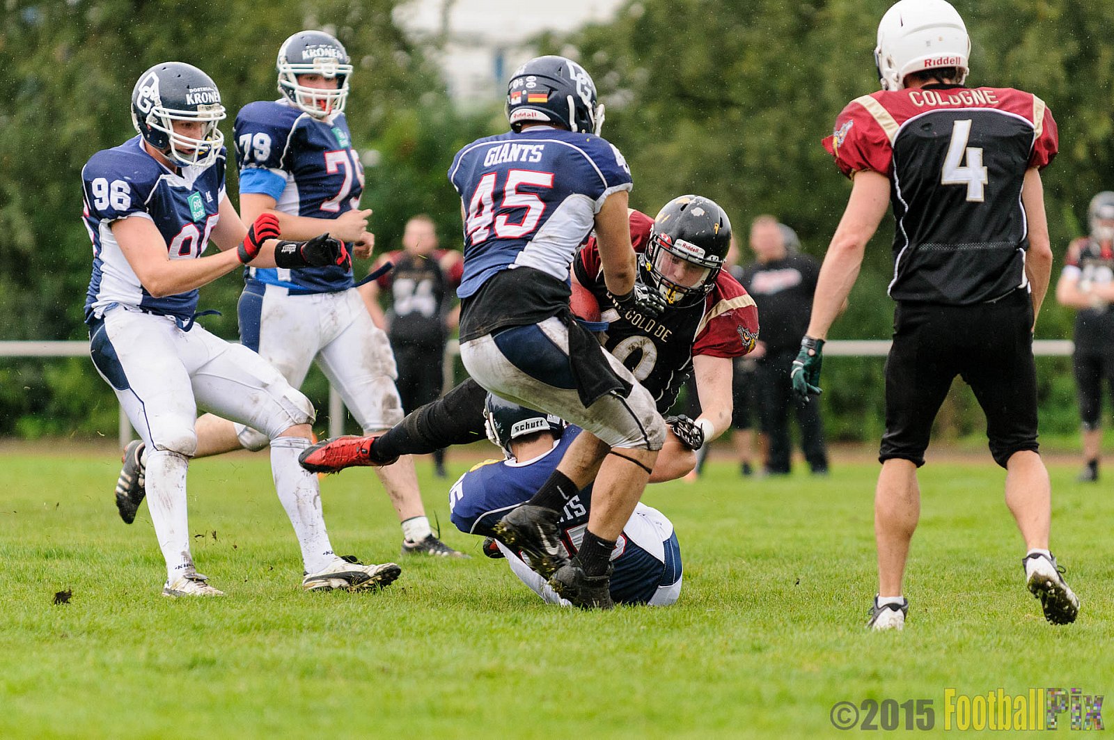 Dortmund Giants vs. Cologne Falcons - 13.09.2015 OL NRW: Dortmund Giants vs. Cologne Falcons (12:44)