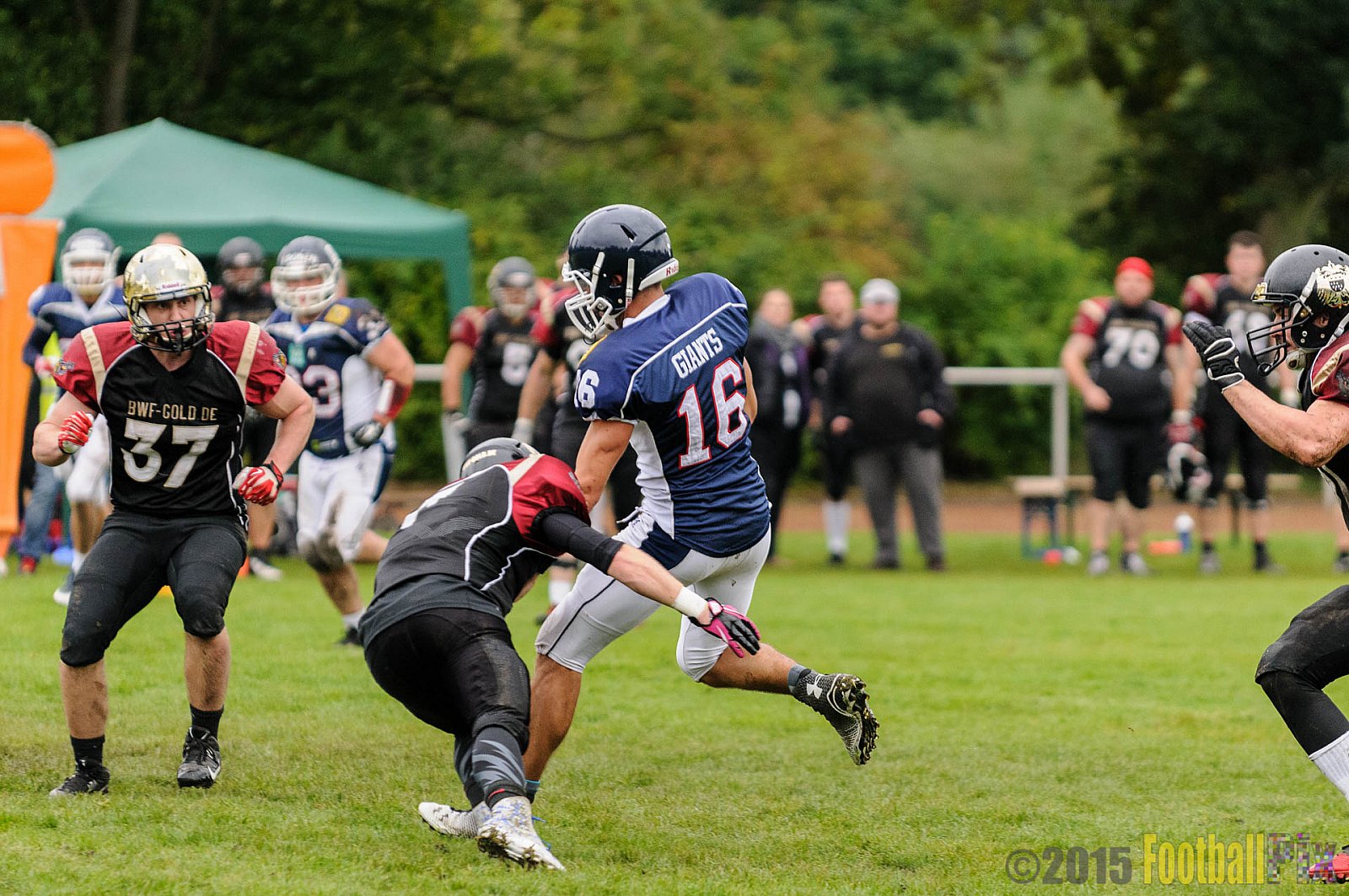 Dortmund Giants vs. Cologne Falcons - 13.09.2015 OL NRW: Dortmund Giants vs. Cologne Falcons (12:44)
