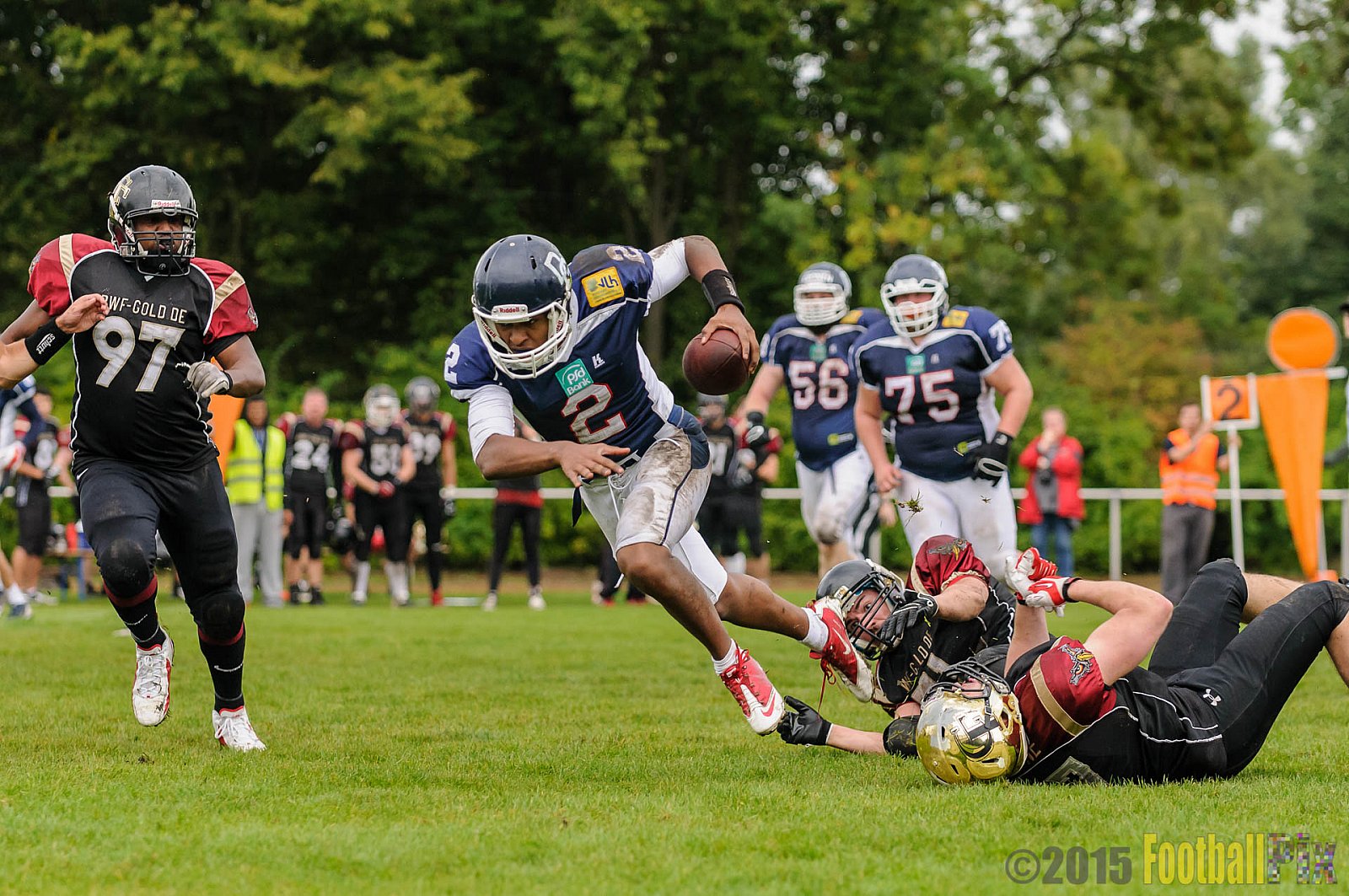 Dortmund Giants vs. Cologne Falcons - 13.09.2015 OL NRW: Dortmund Giants vs. Cologne Falcons (12:44)